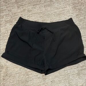 Black Drawstring Shorts